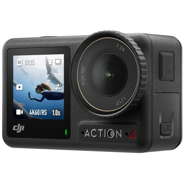 DJI Osmo Action 4 Adventure Combo - 4K Waterproof Action Camera + Battery Case Online Sale