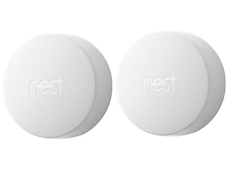 Google Nest Temperature Sensor with Manufacturer 1 Year Limited Warranty - Pack of 2 Supply