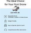 DJI Mini 4K Drone Quadcopter w RC-N1 Remote + Extended Warranty & Accessories Bundle Supply