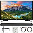 Samsung UN32N5300AFXZA 32  1080p Smart LED TV (2018)  with Deco Gear Soundbar Bundle Online Sale