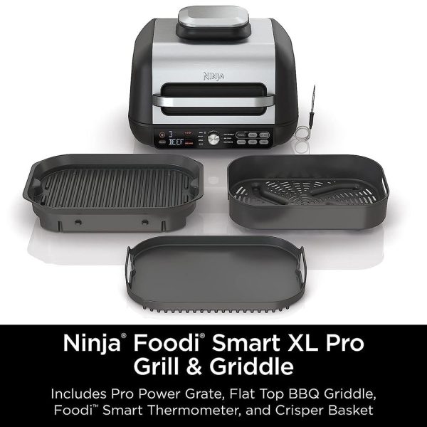 Ninja IG651 Foodi Smart XL Pro 7-in-1 Indoor Air Fryer Grill Combo Supply