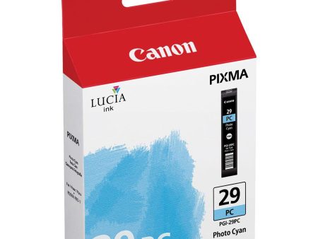 Canon PGI-29 PC - LUCIA Series Photo Cyan Ink Cartridge for Canon PIXMA PRO-1 Printer Discount