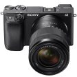 Sony a6400 Mirrorless Camera w  18-135mm Lens ILCE-6400MB + Mic, 128GB & More Bundle Fashion