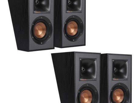 Klipsch R-41SA Dolby Atmos High Performance Elevation Surround Speaker Set of 4 Online Sale