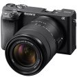 Sony a6400 Mirrorless Camera w  18-135mm Lens ILCE-6400MB + Mic, 128GB & More Bundle Fashion