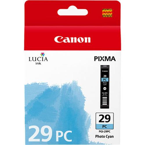 Canon PGI-29 PC - LUCIA Series Photo Cyan Ink Cartridge for Canon PIXMA PRO-1 Printer Discount