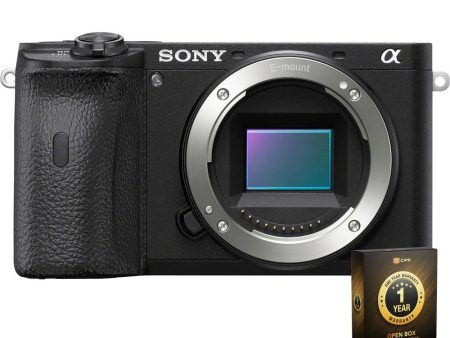 Sony a6600 APS-C Interchangeable-Lens Camera (Body) Open Box + 1 Year Warranty Pack Online Hot Sale