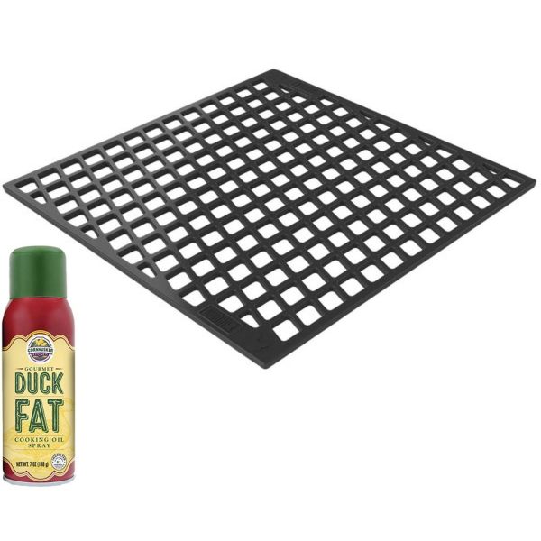 Weber CRAFTED Dual Sided Sear Grate with Spray Cooking Oil Fashion