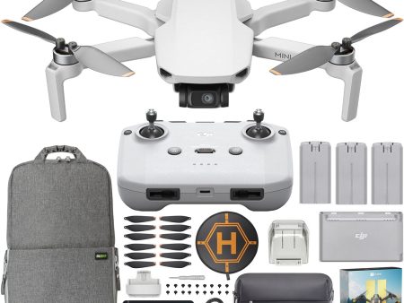 DJI Mini 4K Drone Quadcopter Fly More Combo + RC-N1 Remote &Extended Warranty Bundle on Sale