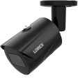 Lorex 4K AI IP Wired Bullet Camera Black (2-Pack) Fashion