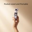 DJI Pocket 2 Handheld 3-Axis Gimbal 4K Camera Exclusive Combo (Sunset White) Online Sale