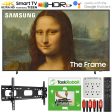 Samsung 65  The Frame QLED 4K UHD Smart TV 2022 with TaskRabbit Installation Bundle Supply