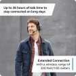 BlueParrott S650-XT 2-in-1 Convertible Bluetooth Noise-Canceling Headset Hot on Sale