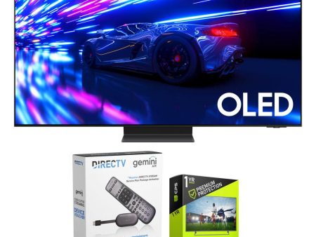 Samsung S95D 55  HDR OLED Smart TV (2024) Bundle with Redeemable DIRECTV Gemini Air Discount