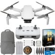 DJI Mini 4K Drone Quadcopter w RC-N1 Remote + Extended Warranty & Accessories Bundle Supply