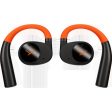 BeyerDynamic Verio 200 Open Ear True Wireless Earphones with Charging Case, Orange Black Fashion