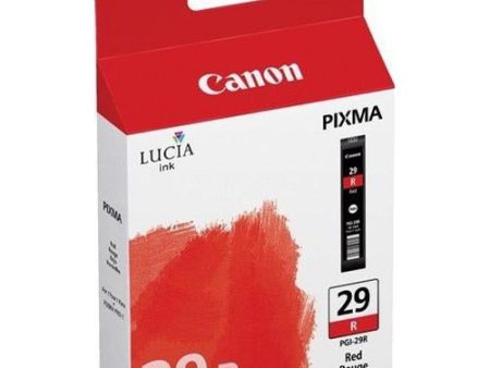 Canon PGI-29 RED - LUCIA Series Red Ink Cartridge for Canon PIXMA PRO-1 Printer Online Sale