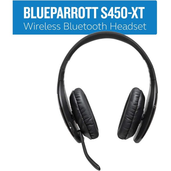 BlueParrott S450-XT Wireless Bluetooth Stereo Headset with Voice Control Fashion