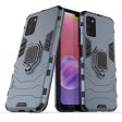 Ring Holder Kickstand Shockproof TPU + Hard PC Phone Cover for Samsung Galaxy A03s (164.2 x 75.9 x 9.1mm) Hot on Sale