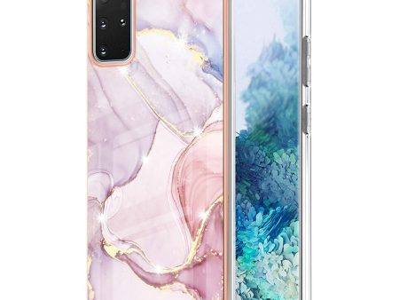 IMD IML Electroplating Marble Pattern Scratch-resistant Back Case Protective Cover for Samsung Galaxy S20 Plus 4G 5G Fashion