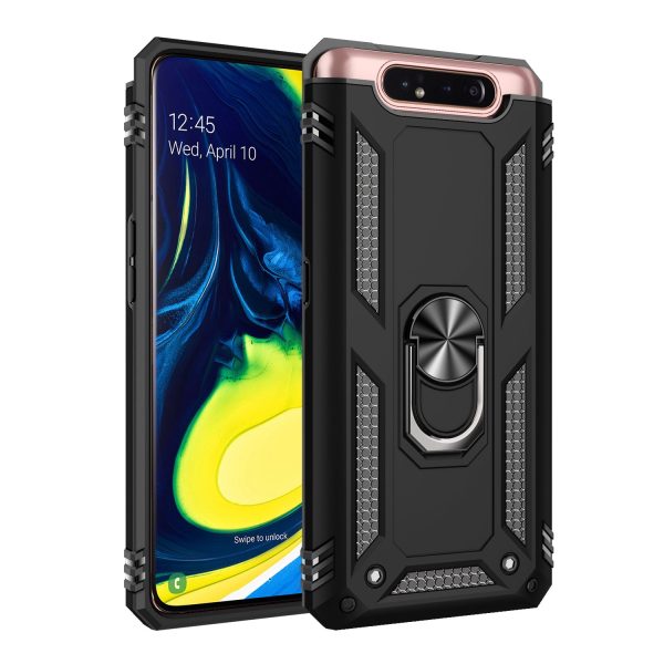 Hybrid PC TPU Kickstand Armor Phone Shell for Samsung Galaxy A80 A90 on Sale