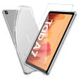 For Samsung Galaxy Tab A7 10.4 (2020) Clear TPU Phone Case with HD Tempered Glass Screen Protector For Discount