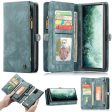 CASEME 008 Series Multi-functional 2-in-1 Zipper Wallet Split Leather Case for Samsung Galaxy Note20 Note20 5G Sale