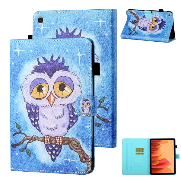 Card Holder Patterned Leather Stand Tablet Cover for Samsung Galaxy Tab A7 10.4 (2020) T500 T505 Discount