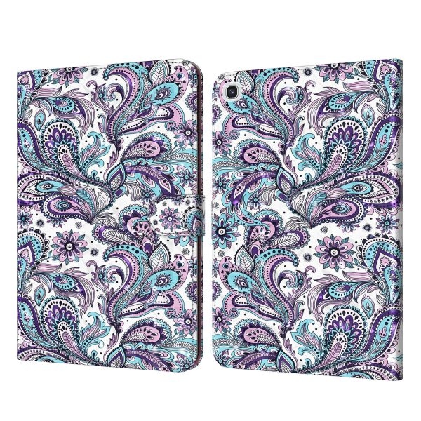 For Samsung Galaxy Tab A7 10.4 (2020) Pattern Printing Wallet Stand Leather Tablet Case For Sale