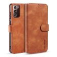 DG.MING Vintage PU Leather Wallet Stand Case for Samsung Galaxy Note20 4G 5G Discount