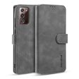 DG.MING Vintage PU Leather Wallet Stand Case for Samsung Galaxy Note20 4G 5G Discount