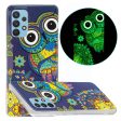 Noctilucent IMD Design Soft Phone Cover TPU Protective Case for Samsung Galaxy A32 4G (EU Version) For Cheap