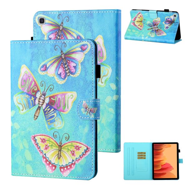 Card Holder Patterned Leather Stand Tablet Cover for Samsung Galaxy Tab A7 10.4 (2020) T500 T505 Discount