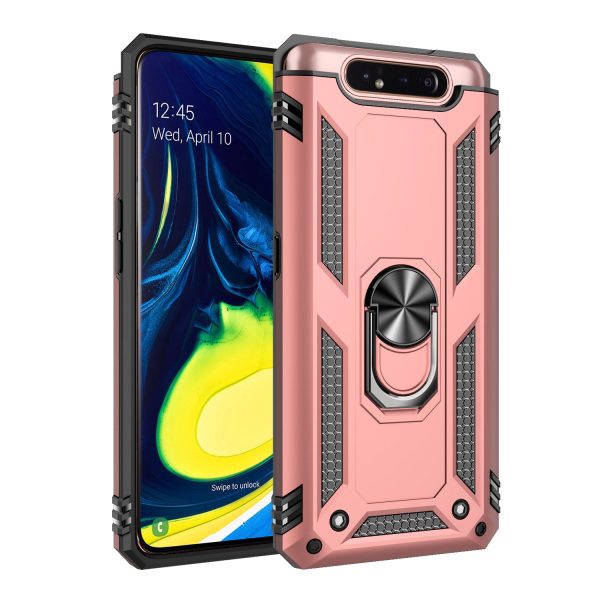 Hybrid PC TPU Kickstand Armor Phone Shell for Samsung Galaxy A80 A90 on Sale