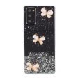 3D Butterfly Rhinestone Decor Epoxy TPU Cover for Samsung Galaxy Note20 4G 5G For Cheap