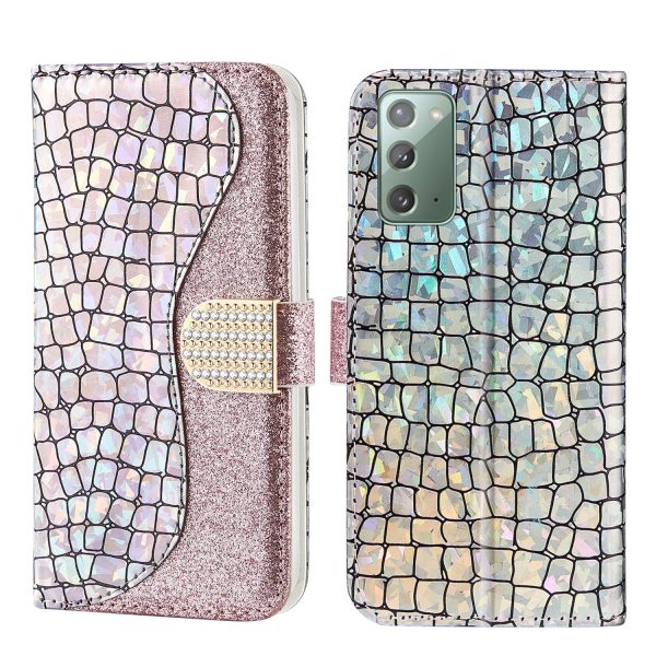 Crocodile Skin Skiny Surface Leather Shell for Samsung Galaxy Note20 4G 5G Sale