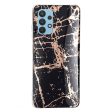 IMD Design Electroplating Marble Pattern TPU Phone Protective Case Cover for Samsung Galaxy A32 4G (EU Version) Supply