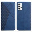 Geometric Pattern Skin-touch Feel Stand Wallet Cover Magnetic Leather Phone Case for Samsung Galaxy A32 4G (EU Version) Cheap