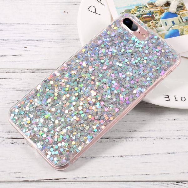 Bling Sequins TPU Mobile Phone Case for iPhone 8 Plus   7 Plus 5.5 inch Discount