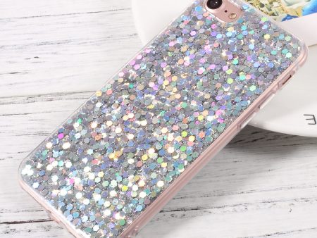 Glittering Sequins TPU Jelly Mobile Case for iPhone SE (2020) SE (2022) 8 7 4.7 inch Hot on Sale