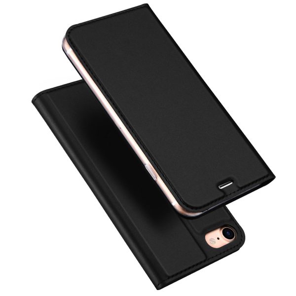 DUX DUCIS Skin Pro Series for iPhone 7 8 SE (2020) SE (2022) Business Leather Stand Mobile Case with Card Holder on Sale