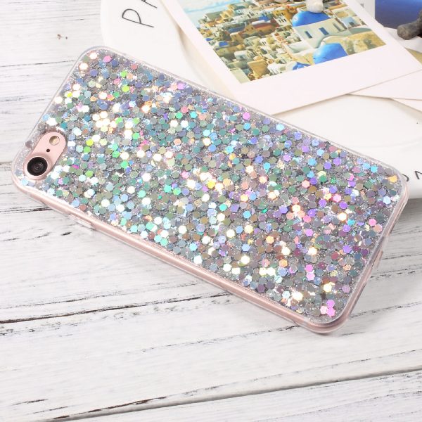 Glittering Sequins TPU Jelly Mobile Case for iPhone SE (2020) SE (2022) 8 7 4.7 inch Hot on Sale