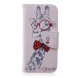 Patterned Leather Wallet Mobile Cover for iPhone 6s   6 4.7 Fashion