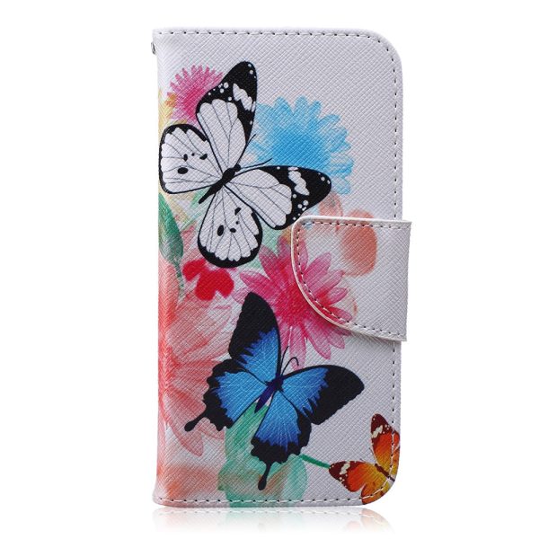 Patterned Leather Wallet Mobile Cover for iPhone 6s   6 4.7 Fashion